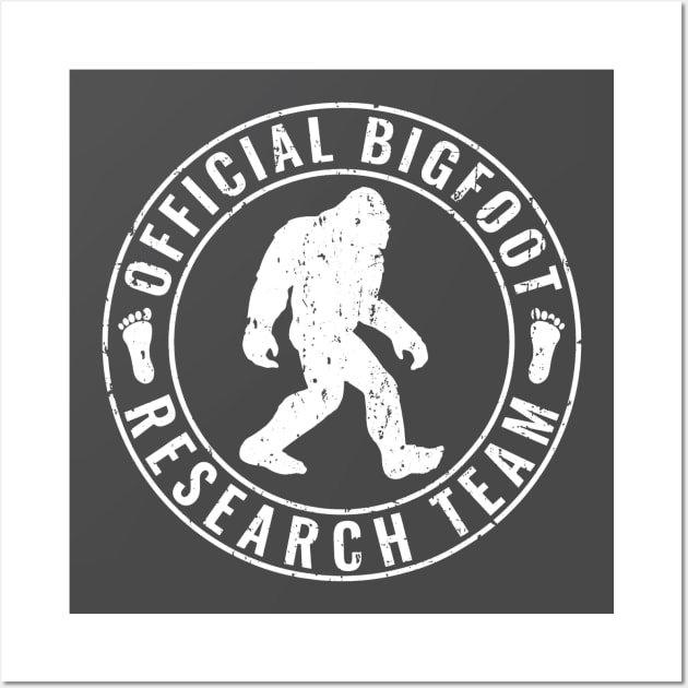 Bigfoot Research Team! Wall Art by The Convergence Enigma